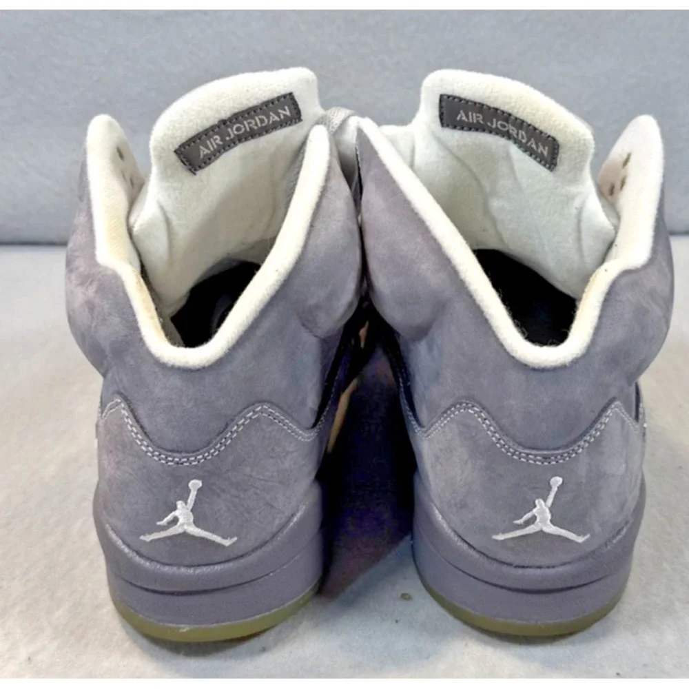 Nike Air Jordan 5 Retro Wolf Grey‎ Sneakers Size 10.5 - 136027 005
